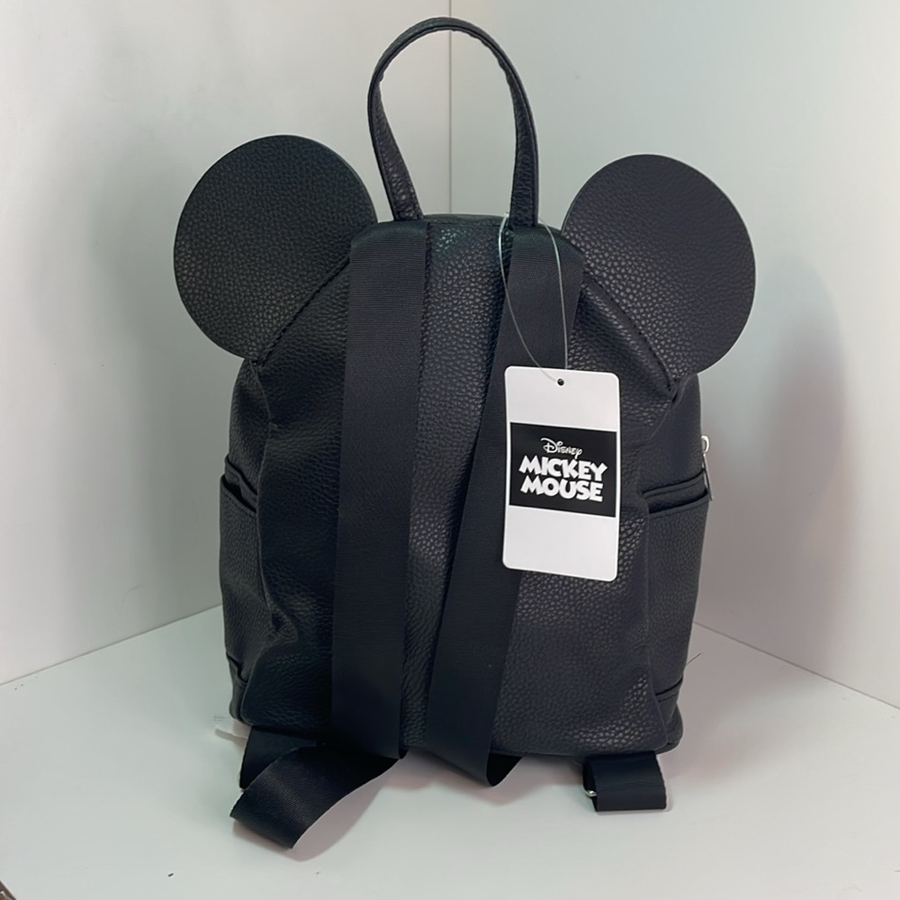 New Disney Embossed Mickey Icons and Mouse Ears Mini Backpack Purse Ltd Ed - Picture 4 of 12